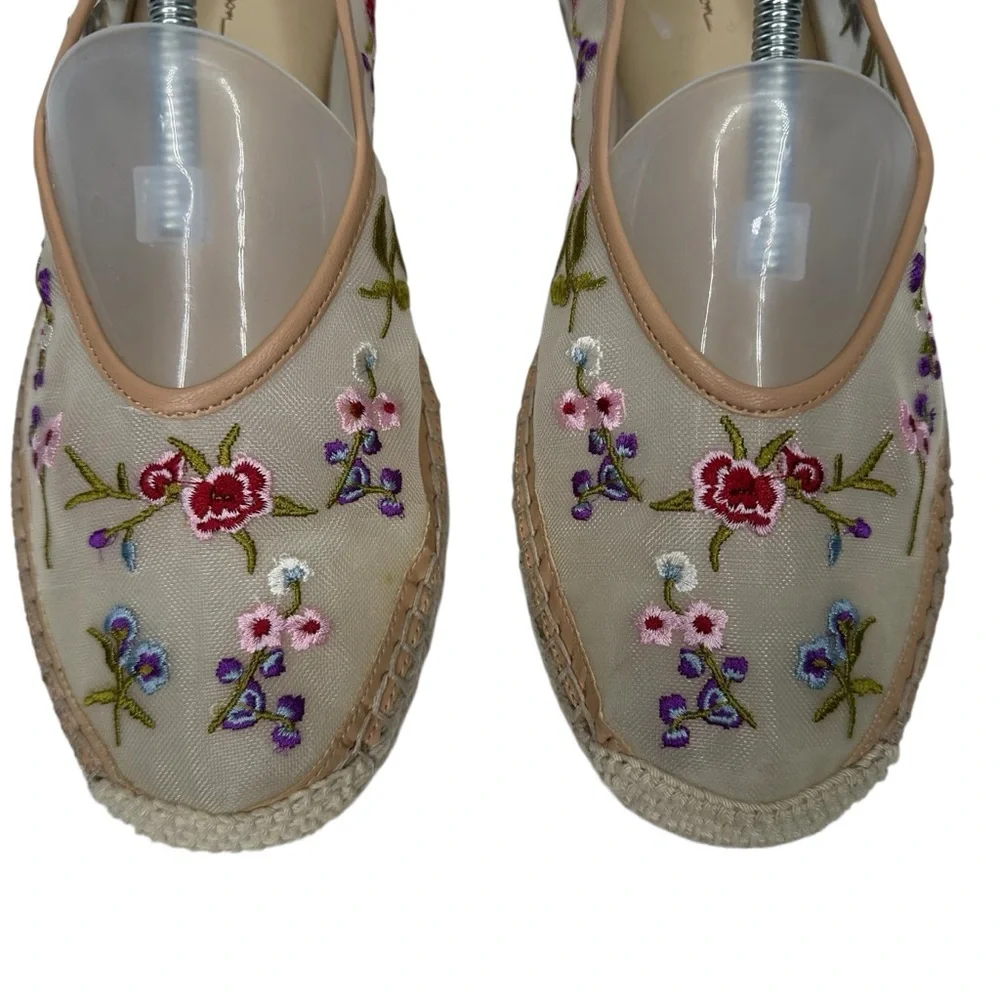 Jessica Simpson Women's Lucciea Mesh Espadrille Flats. Sz: 11